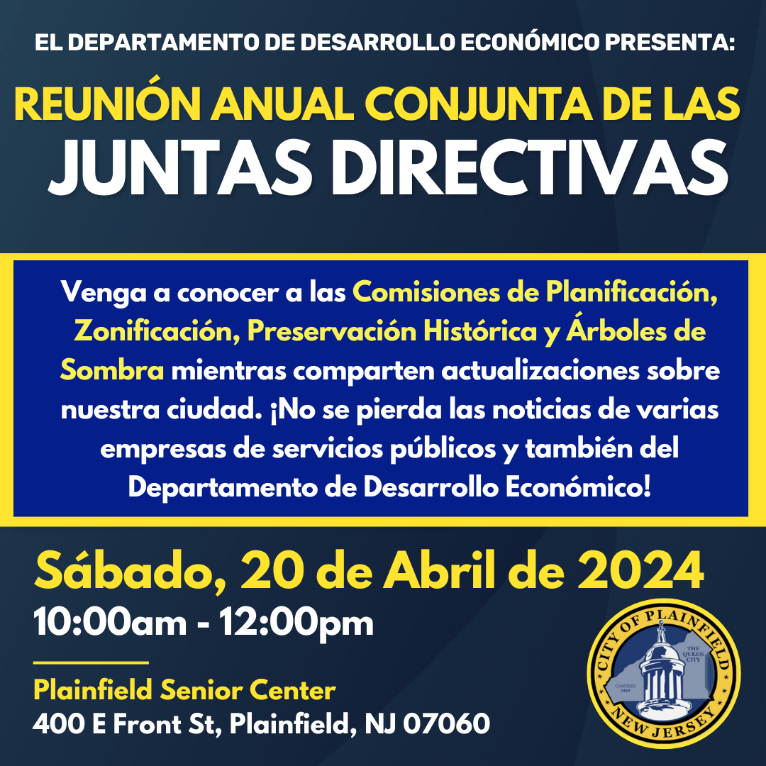 JOINT MEETING OF THE BOARDS FLYER - 2024 (Spanish)